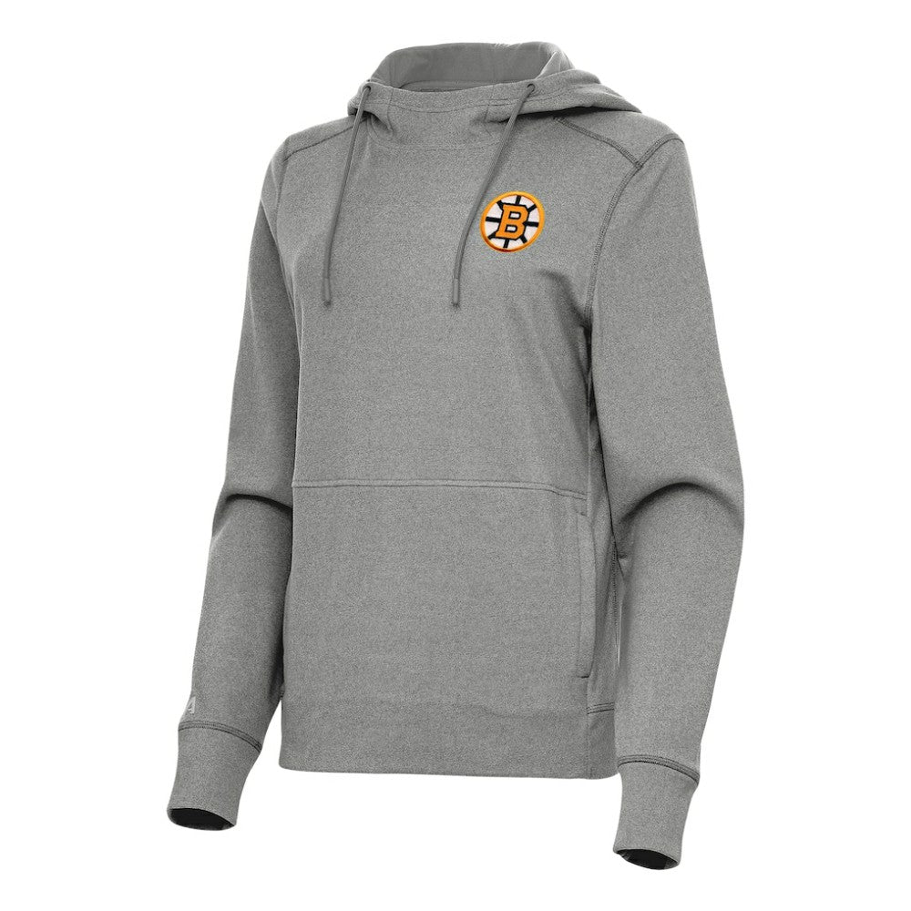 Boston Bruins Antigua Women's Justice Pullover Hoodie Discount