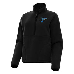 St. Louis Blues Antigua Women's Figure Half-Zip Pullover On Sale