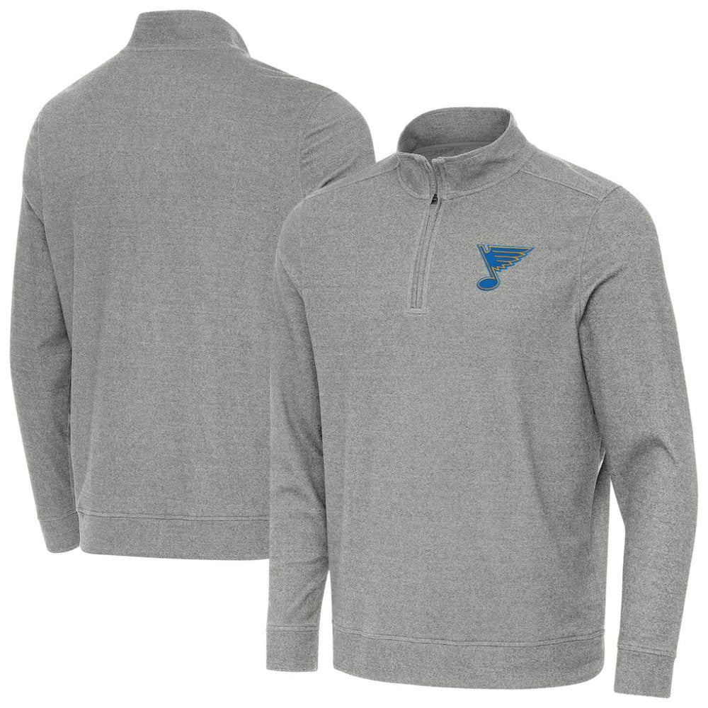 St. Louis Blues Antigua Subtle Quarter-Zip Sweatshirt For Sale