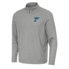 St. Louis Blues Antigua Subtle Quarter-Zip Sweatshirt For Sale