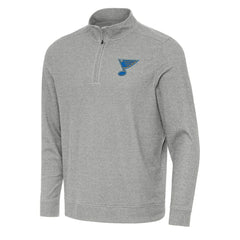 St. Louis Blues Antigua Subtle Quarter-Zip Sweatshirt Sale
