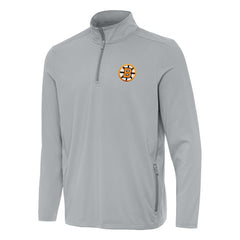 Boston Bruins Antigua Perilous Quarter-Zip Sweatshirt Online