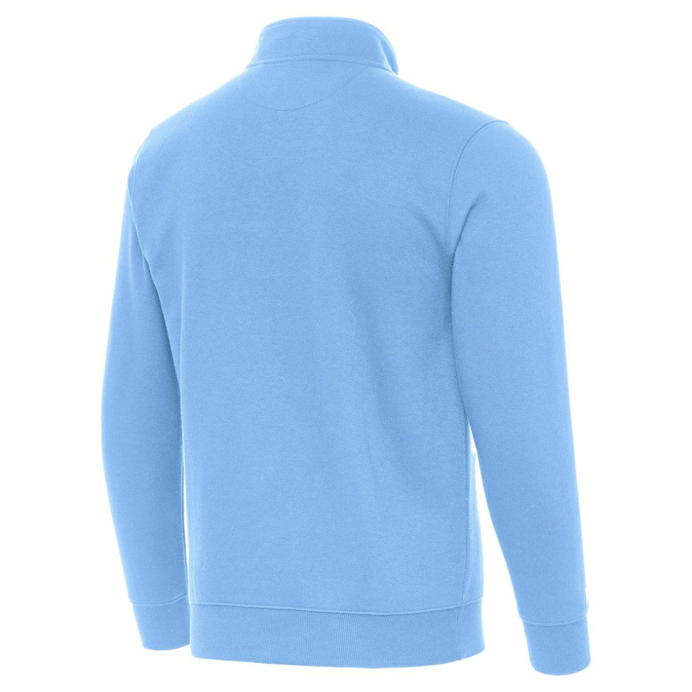 St. Louis Blues Antigua Victory Quarter-Zip Pullover Top Discount