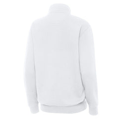 Boston Bruins Antigua Women's Victory Quarter-Zip Pullover Top Online