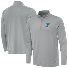 St. Louis Blues Antigua Reprocess Quarter-Zip Pullover Outlet