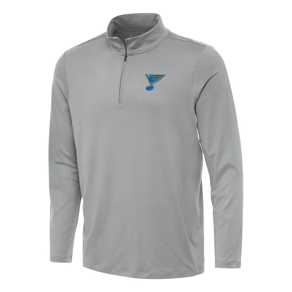 St. Louis Blues Antigua Reprocess Quarter-Zip Pullover Outlet