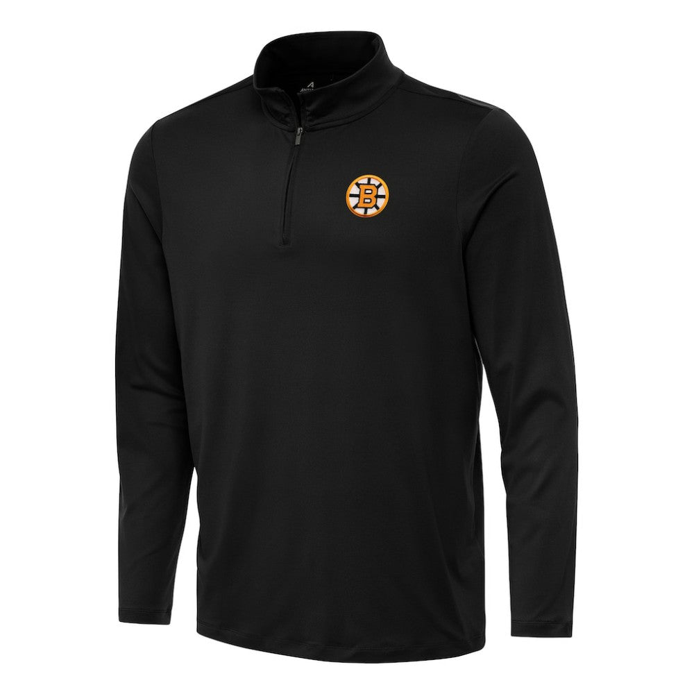Boston Bruins Antigua Reprocess Quarter-Zip Pullover For Sale