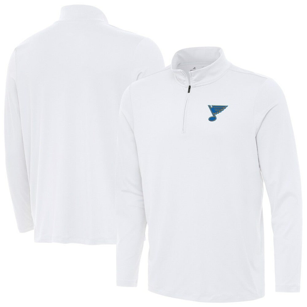 St. Louis Blues Antigua Reprocess Quarter-Zip Pullover For Sale