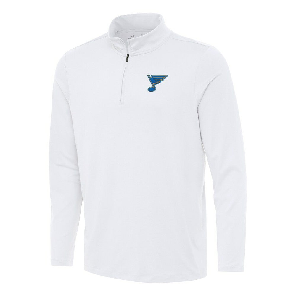 St. Louis Blues Antigua Reprocess Quarter-Zip Pullover For Sale