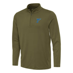 St. Louis Blues Antigua Reprocess Quarter-Zip Pullover Online
