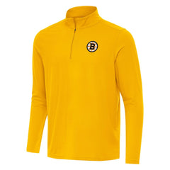 Boston Bruins Antigua Intent Quarter-Zip Top For Sale