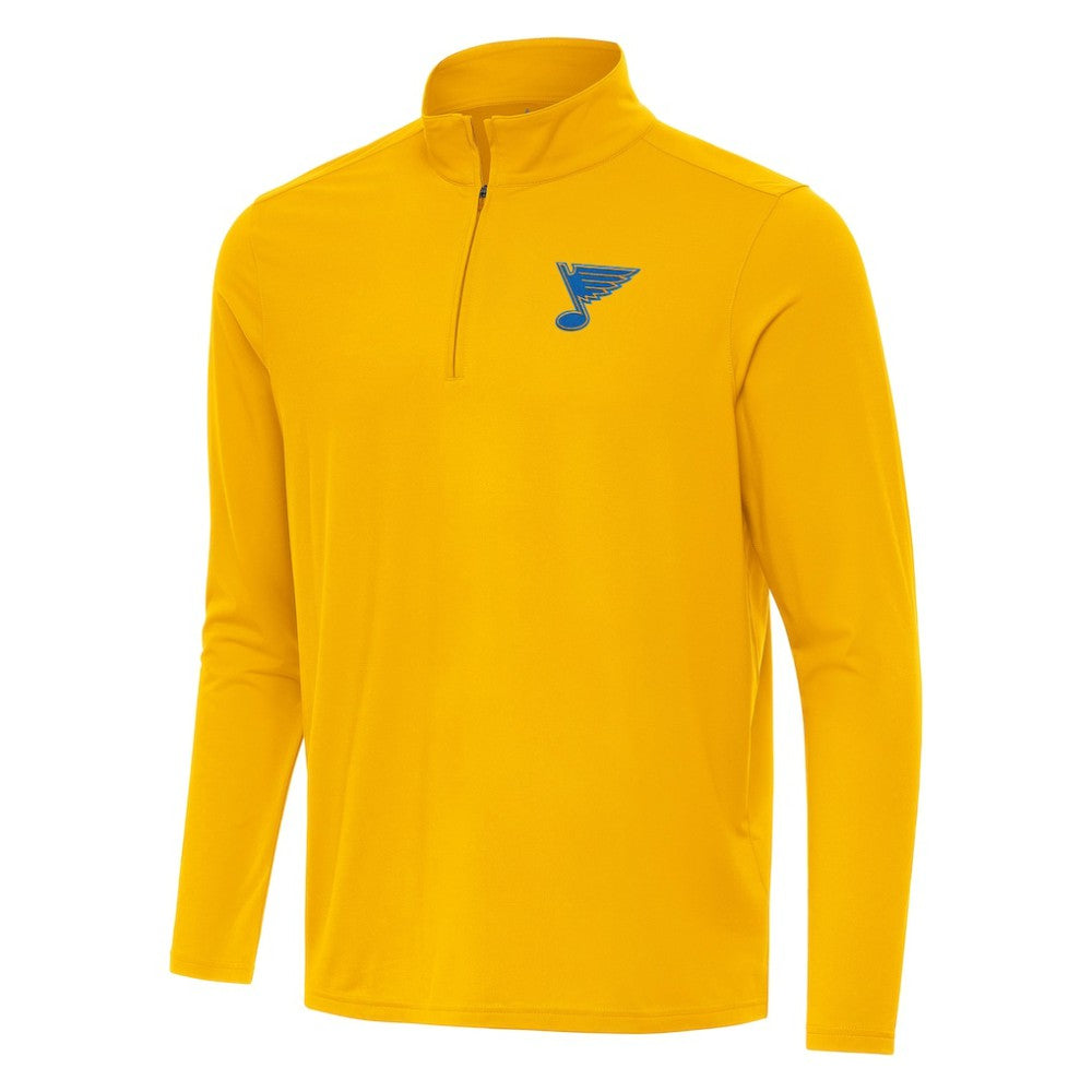 St. Louis Blues Antigua Intent Quarter-Zip Top Sale