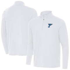 St. Louis Blues Antigua Intent Quarter-Zip Top For Sale