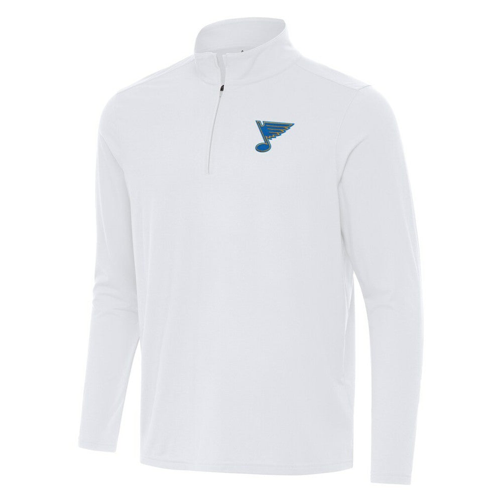 St. Louis Blues Antigua Intent Quarter-Zip Top For Sale