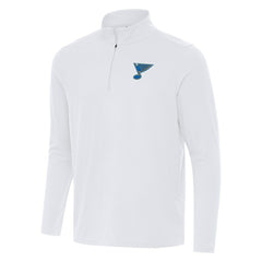 St. Louis Blues Antigua Intent Quarter-Zip Top For Sale