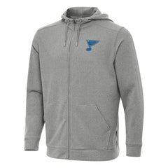 St. Louis Blues Antigua Effortless Full-Zip Hoodie Outlet