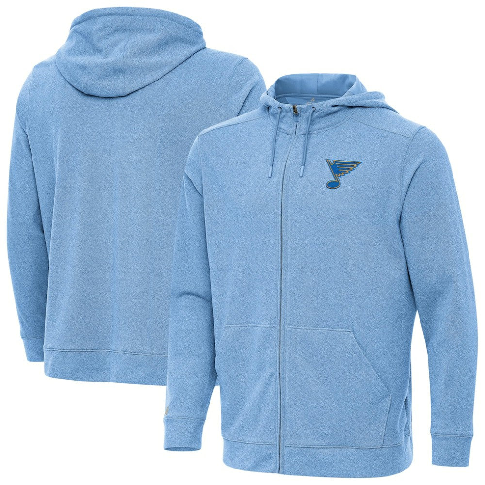 St. Louis Blues Antigua Effortless Full-Zip Hoodie Discount