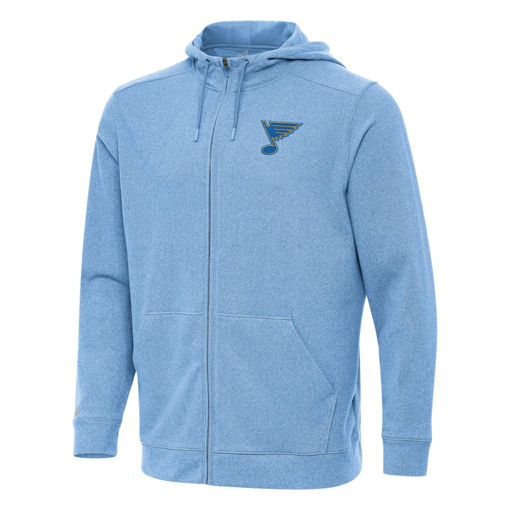 St. Louis Blues Antigua Effortless Full-Zip Hoodie Discount