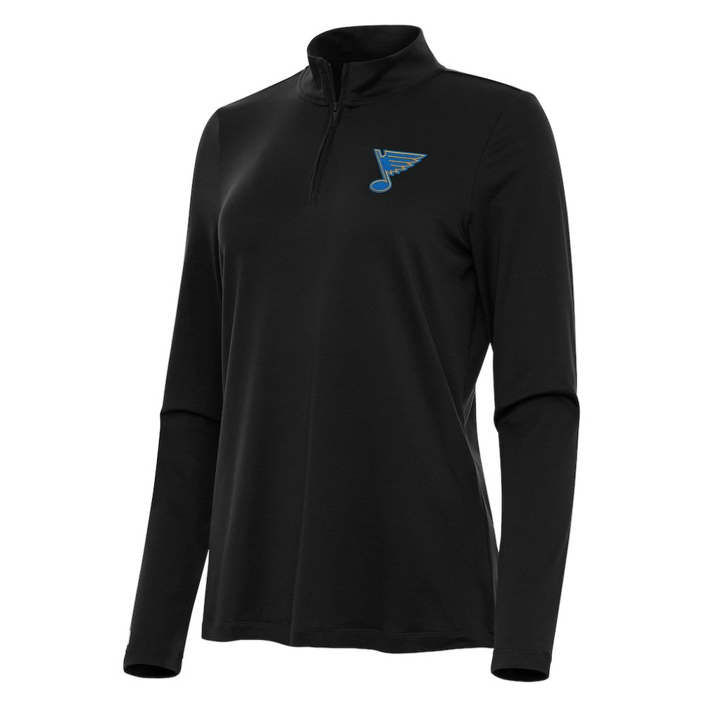 St. Louis Blues Antigua Women's Reprocess Quarter-Zip Pullover For Sale