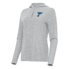 St. Louis Blues Antigua Women's Daybreak Quarter-Zip Hoodie Outlet