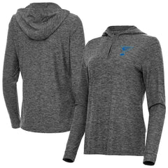 St. Louis Blues Antigua Women's Daybreak Quarter-Zip Hoodie On Sale