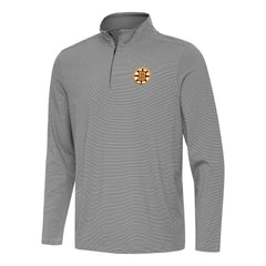 Boston Bruins Antigua Twine Quarter-Zip Pullover Discount