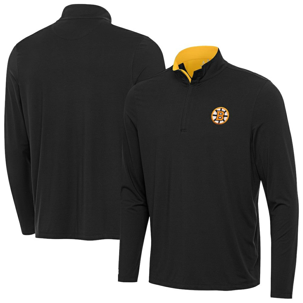 Boston Bruins Antigua Content Quarter-Zip Jacket For Sale