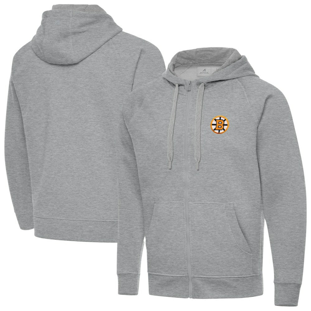 Boston Bruins Antigua Victory Full-Zip Hoodie Outlet