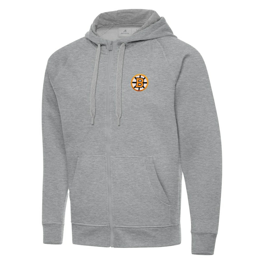 Boston Bruins Antigua Victory Full-Zip Hoodie Outlet