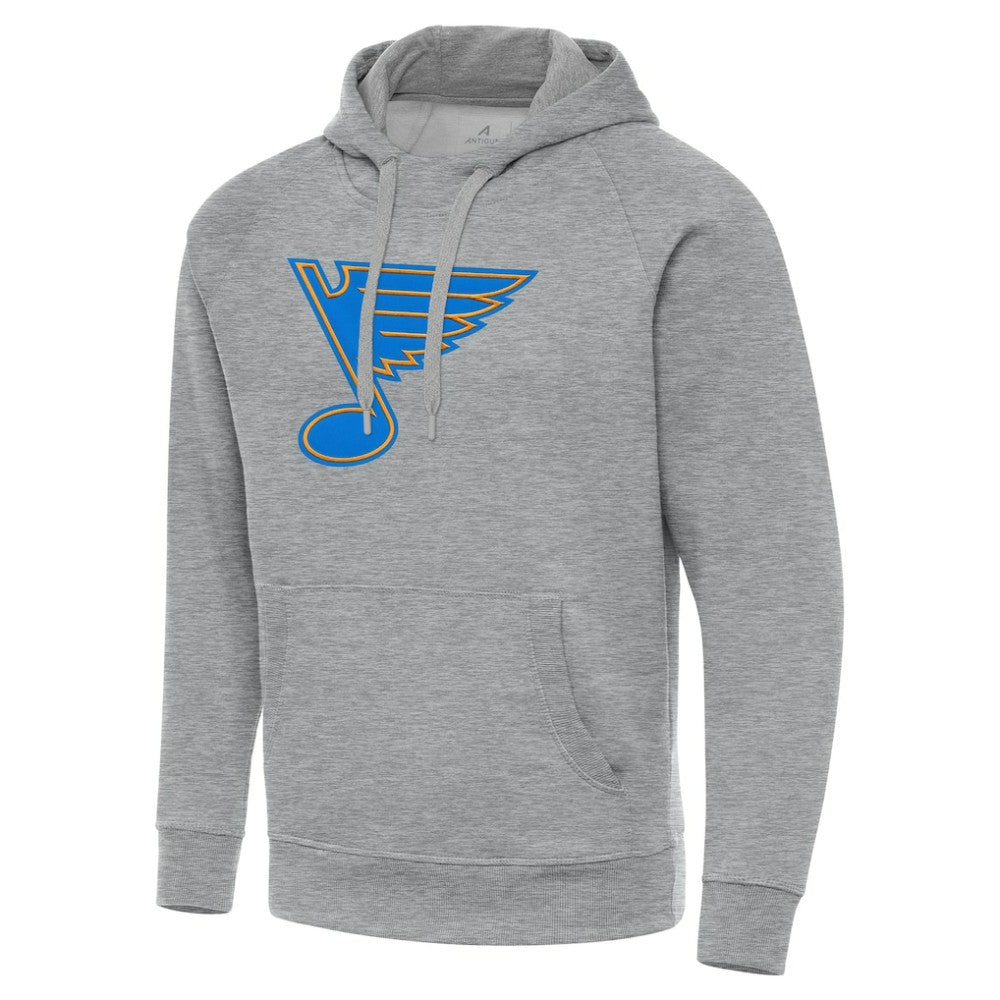 St. Louis Blues Antigua Victory Tall Pullover Hoodie Discount