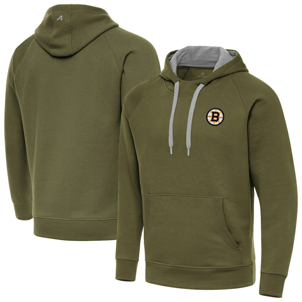 Boston Bruins Antigua Victory Pullover Hoodie Sale
