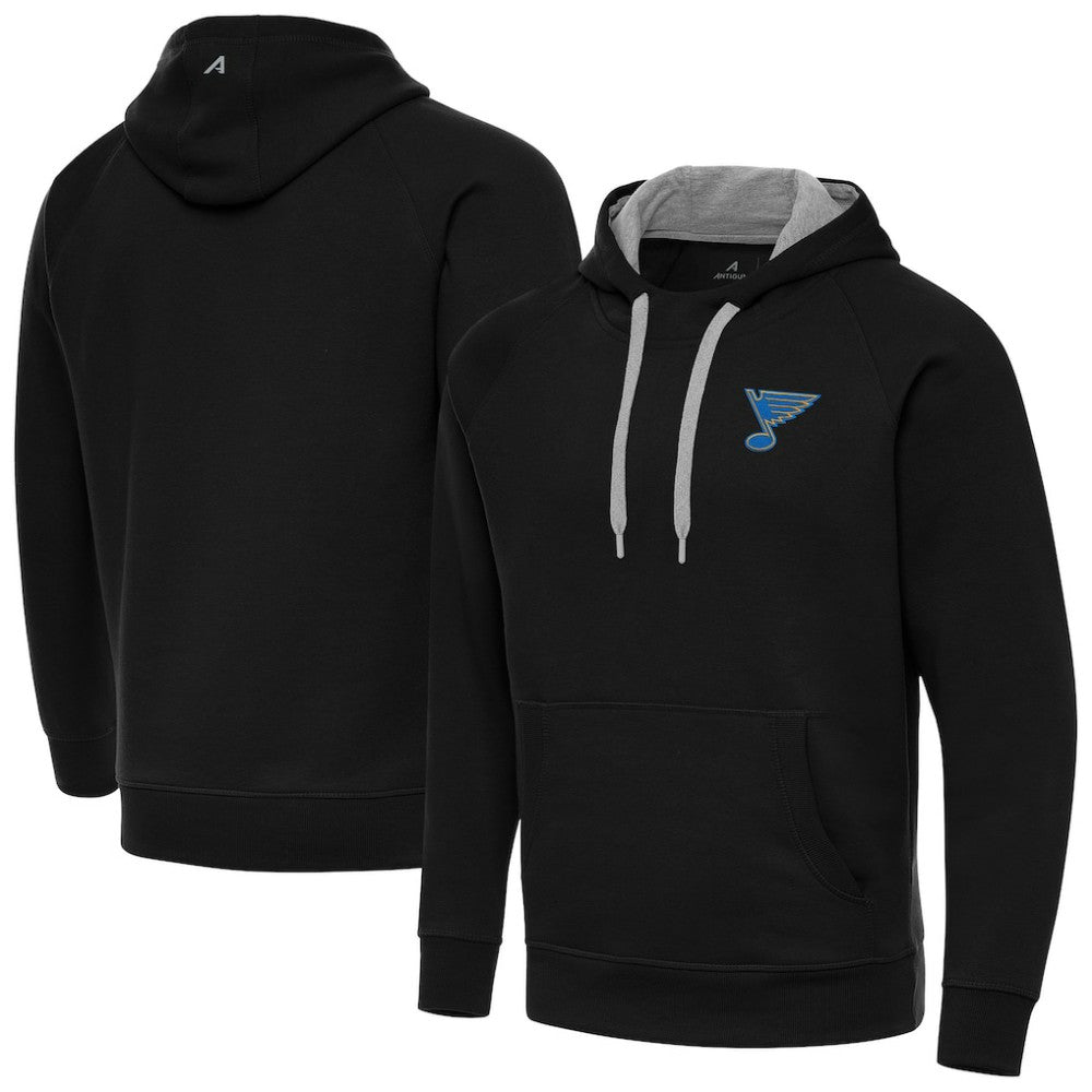 St. Louis Blues Antigua Victory Pullover Hoodie Discount
