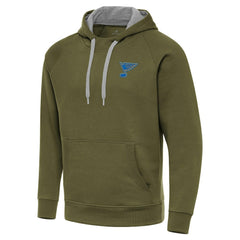 St. Louis Blues Antigua Victory Pullover Hoodie Discount