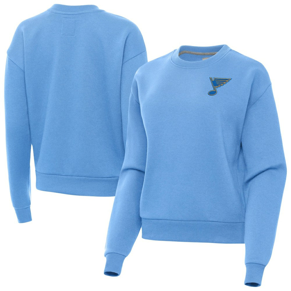 St. Louis Blues Antigua Women's Victory Pullover Sweatshirt Online