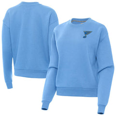 St. Louis Blues Antigua Women's Victory Pullover Sweatshirt Online