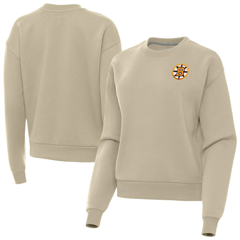 Boston Bruins Antigua Women's Victory Pullover Sweatshirt Outlet