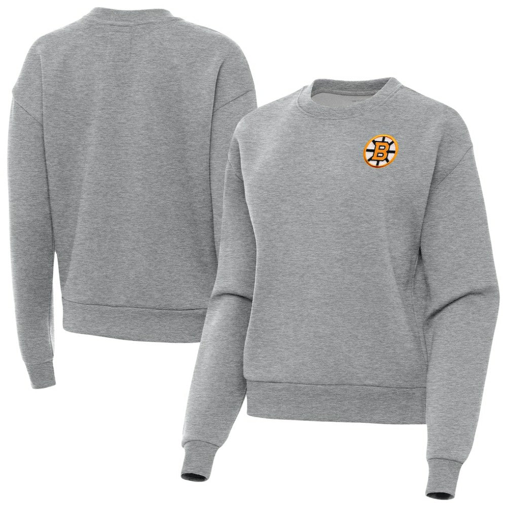 Boston Bruins Antigua Women's Victory Pullover Sweatshirt For Sale