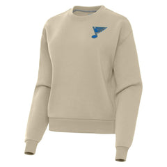 St. Louis Blues Antigua Women's Victory Pullover Sweatshirt On Sale