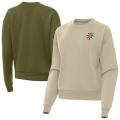 Boston Bruins Antigua Women's Victory Pullover Sweatshirt On Sale