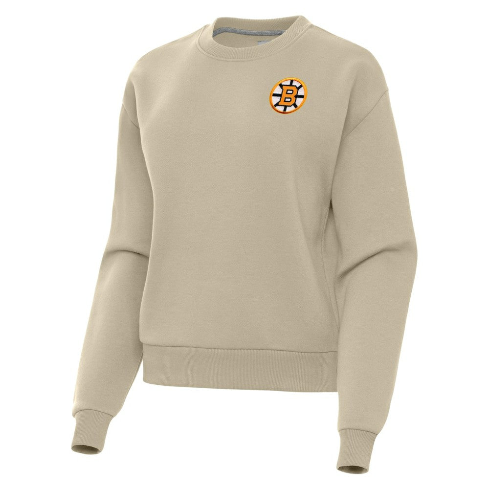Boston Bruins Antigua Women's Victory Pullover Sweatshirt On Sale