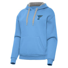St. Louis Blues Antigua Women's Victory Pullover Hoodie Online