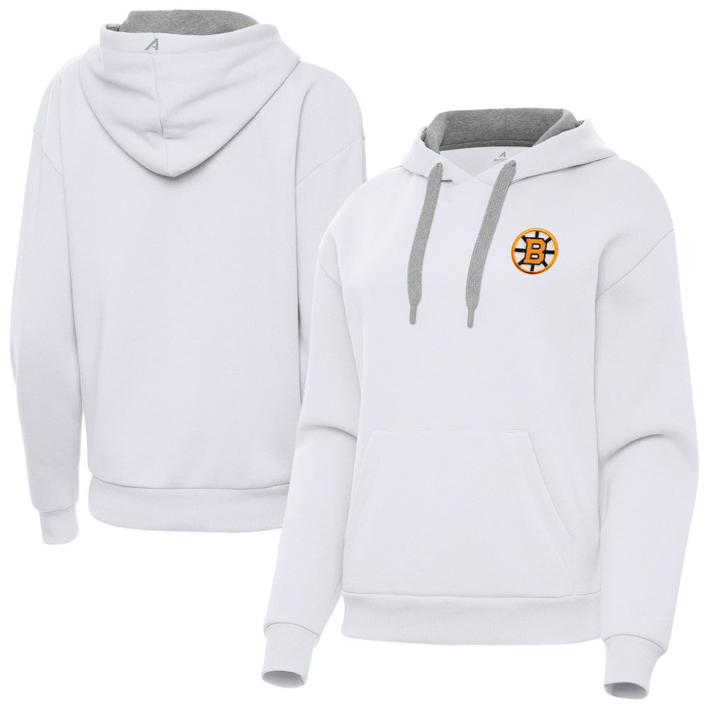 Boston Bruins Antigua Women's Victory Pullover Hoodie Discount