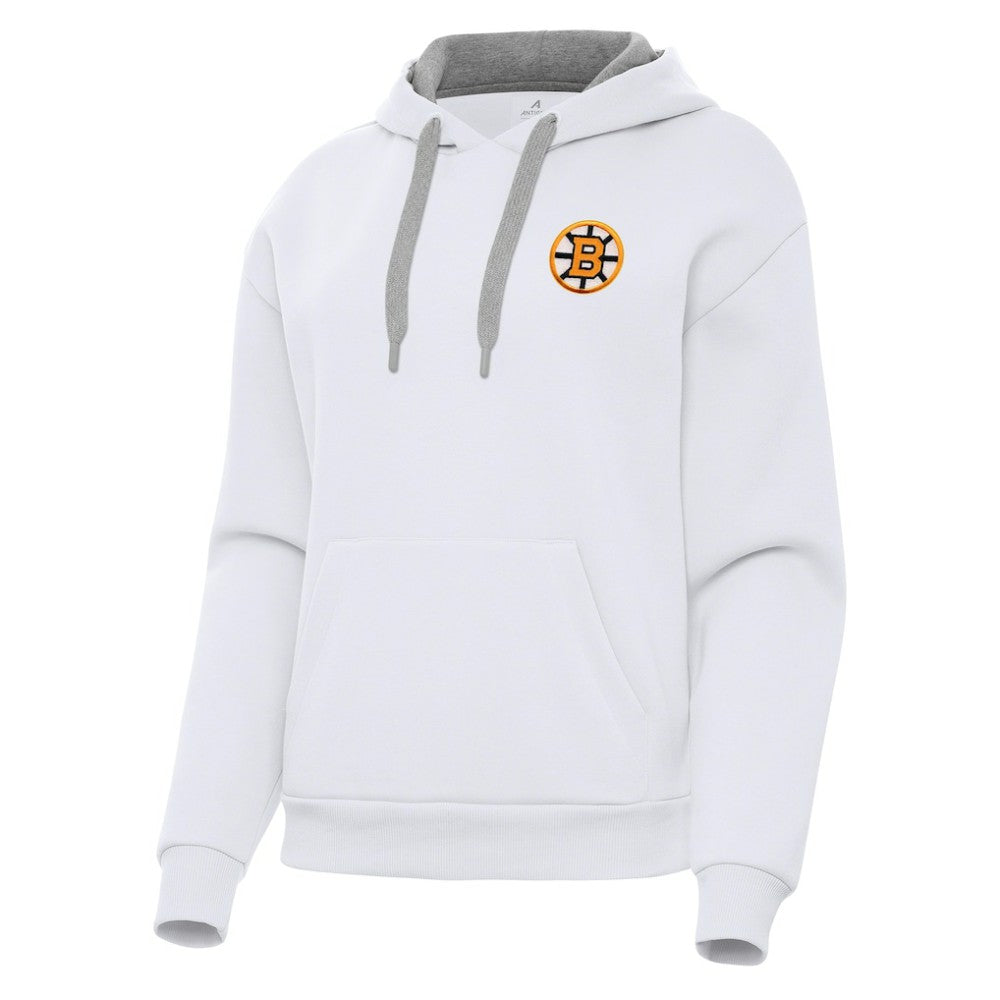 Boston Bruins Antigua Women's Victory Pullover Hoodie Discount