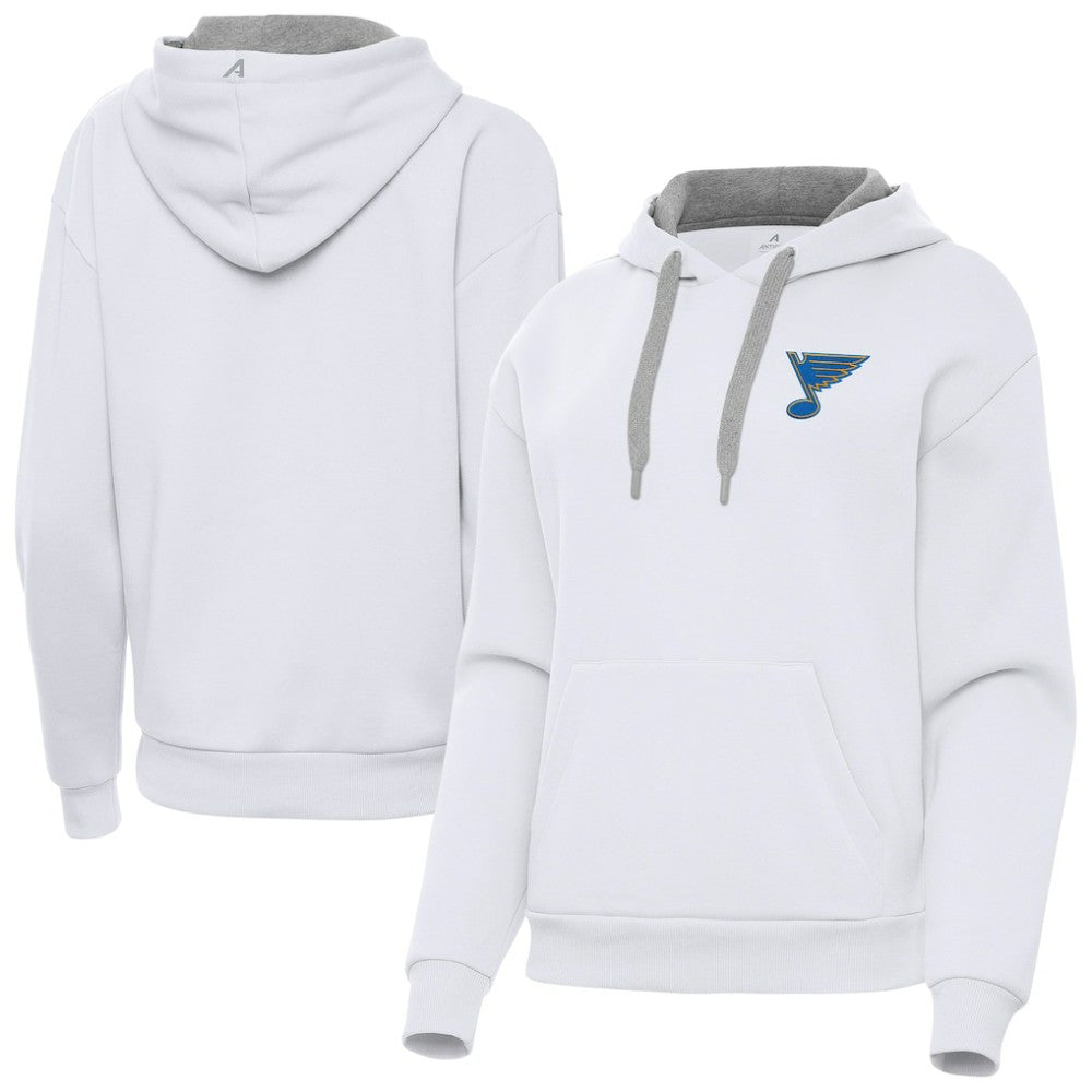 St. Louis Blues Antigua Women's Victory Pullover Hoodie Discount