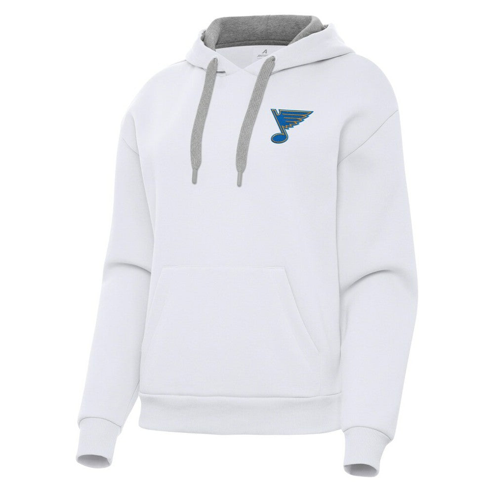 St. Louis Blues Antigua Women's Victory Pullover Hoodie Discount