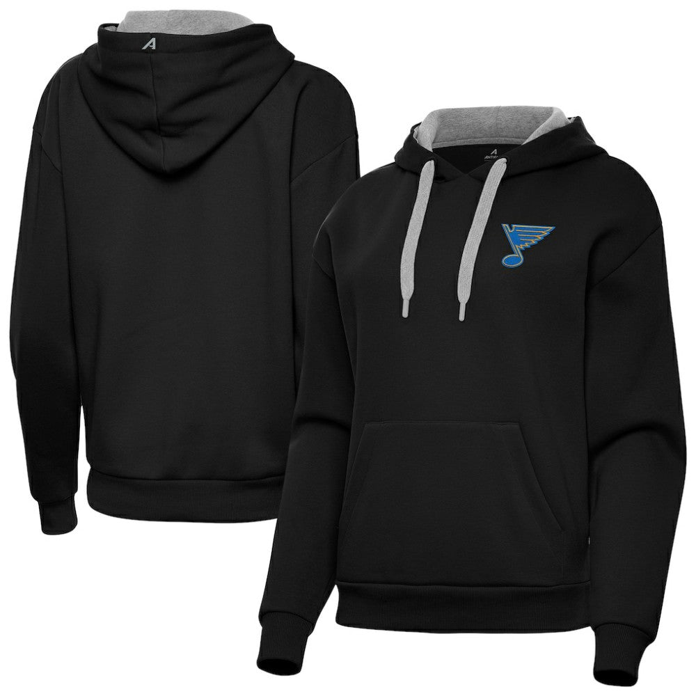 St. Louis Blues Antigua Women's Victory Pullover Hoodie Online