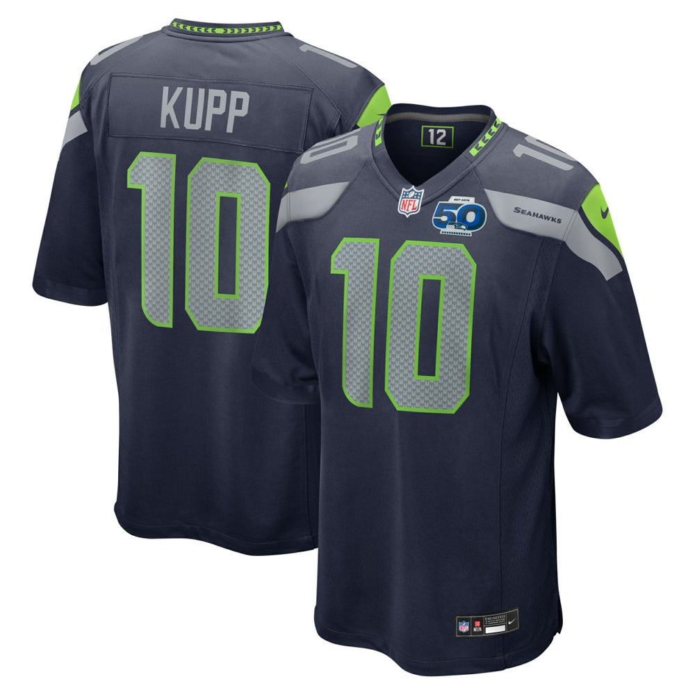 Seattle Seahawks Nike Cooper Kupp  Team 50th Season Game Jersey
