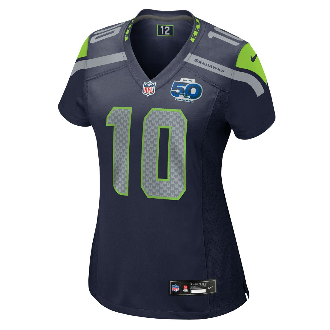 Seattle Seahawks Nike Cooper Kupp  Women's Team 50th Season Game Jersey