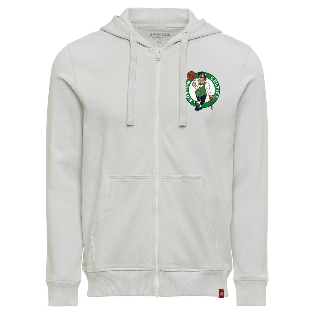 Boston Celtics Sportiqe Buxton Premium Full-Zip Hoodie New