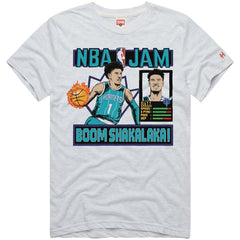 LaMelo Ball Charlotte Hornets Homage Unisex NBA Jam Tri-Blend T-Shirt Outlet
